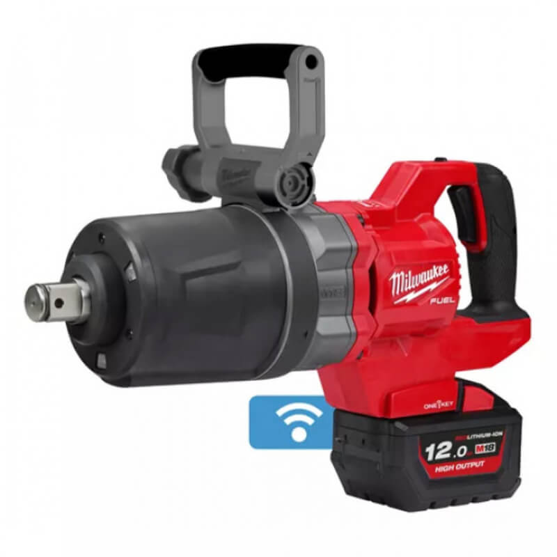 Гайковерт аккумуляторный ударный MILWAUKEE M18 ONEFHIWF1DS-121C ONE-KEY FUEL 1