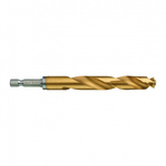 Сверло по металлу 12.5 мм MILWAUKEE RedHEX HSS-G TiN, шестигранный хвостовик (48894728)