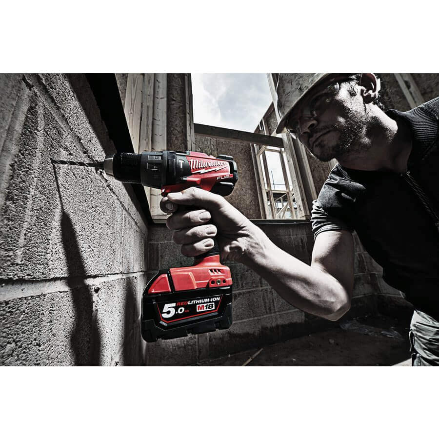 Дрель-шуруповерт ударный Milwaukee M18 FPD-502X (4933451061) [18В, 2x5,0 Ач, кейс]