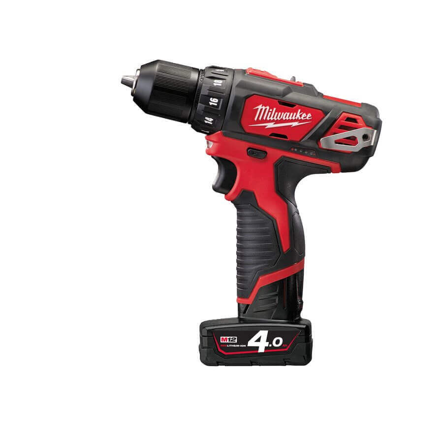 Дрель-шуруповерт Milwaukee M12 BDD-402C (4933441925) [12В, 2x4,0 Ач, кейс]