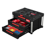 Ящик MILWAUKEE PACKOUT™ Drawer Box, с 3-мя выдвижными отсеками (4932472130)